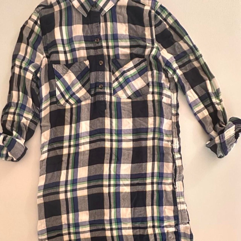 SO flannel dress size XS